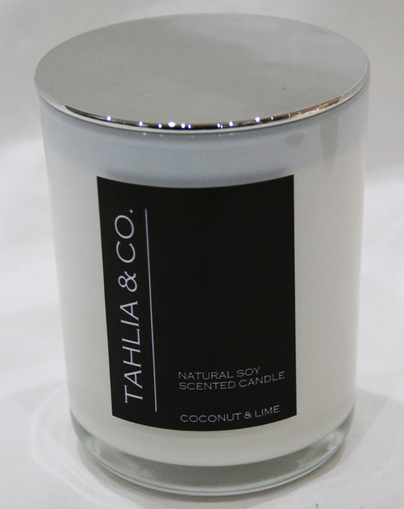 LARGE CANDLE - COCONUT LIME